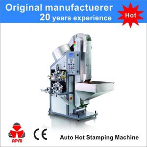 Automaattinen Hot Stamping for Cap Top